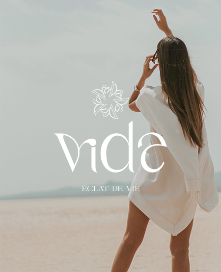 Vida a optimisé son positionnement par la création de son identité de marque haut de gamme.