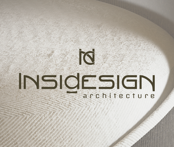 Nouveau logo et identité visuelle sur-mesure pour le cabinet d'architecte INSIDESIGN.